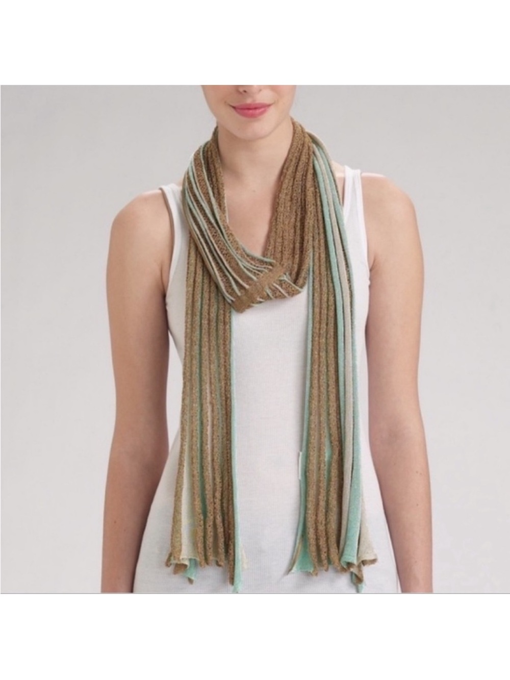 Missoni | Scarf | Striped Knit Shimmer Scarf